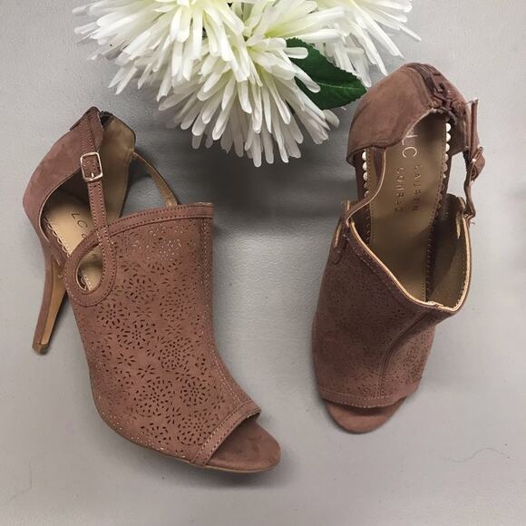 Lauren Conrad Caramel Mauve Heel Shoe Stiletto Womens Size 10 - Picture 1 of 5